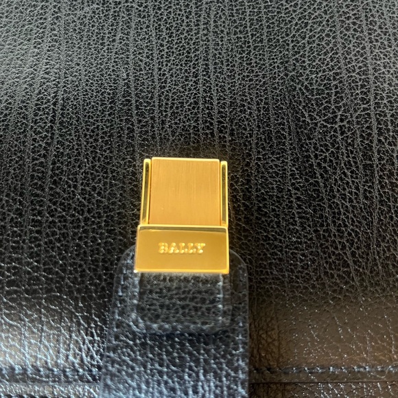 Authentic NWOT vintage Bally portfolio clutch - Picture 2 of 11